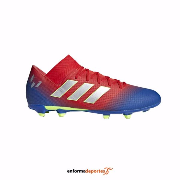 BOTA HOMBRE ADIDAS NEMEZIZ MESSI 18.3 FG | ACTRED/SILVMT/FOOBLU