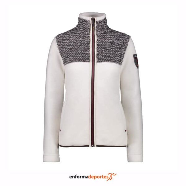 CHAQUETA MUJER CAMPAGNOLO | B.CO GESSO