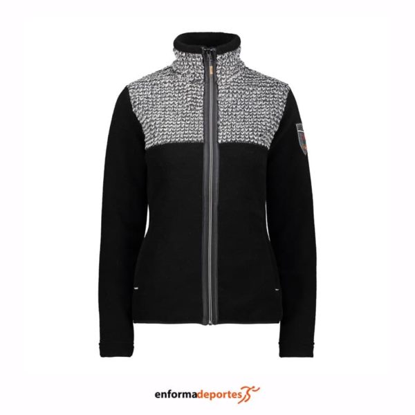CHAQUETA MUJER CAMPAGNOLO | NERO