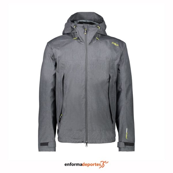 CHAQUETA HOMBRE CAMPAGNOLO FIX HOOD | NERO MEL.