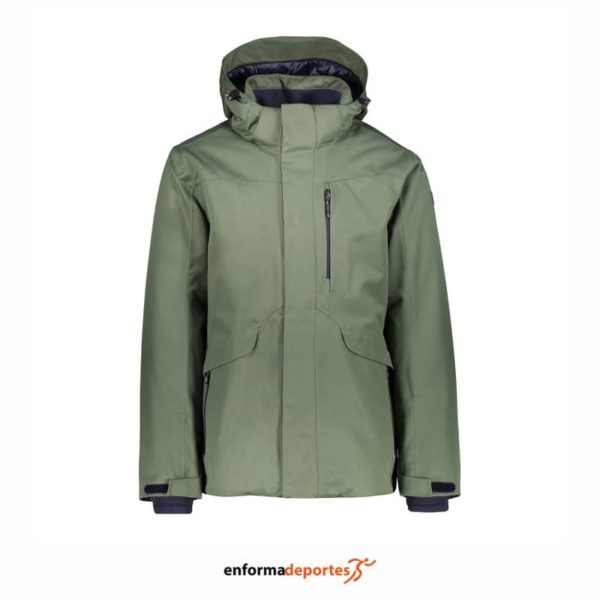 CHAQUETA HOMBRE CAMPAGNOLO ZIP HOOD | KAKI