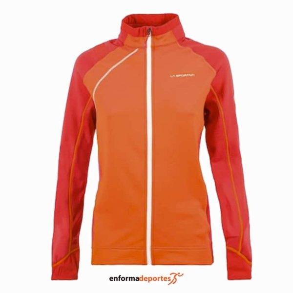 CHAQUETA MUJER LA SPORTIVA SHARKI | PUMPKIN/GARNET