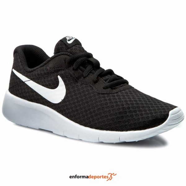 ZAPATILLA JUNIOR NIKE TANJUN (GS) | BLACK/WHITE-WHITE