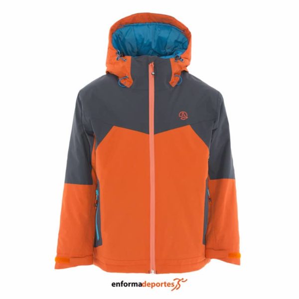 CHAQUETA JUNIOR TERNUA BIGRUM | 2459 ROJO/GRIS