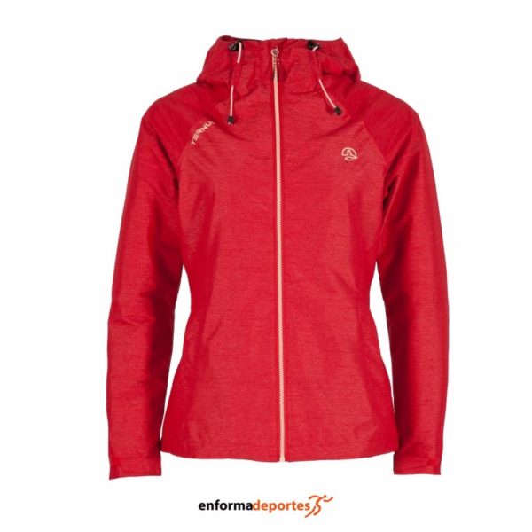 CHAQUETA MUJER TERNUA MOJAVE | 2482 ROJO
