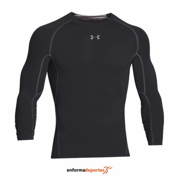 CAMISETA HOMBRE UNDER ARMOUR HG LS | BLACK