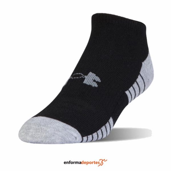 CALCETINES UNDER ARMOUR HEATGEAR TECH NOSHOW 3PK | BLACK /  / GRAPHITE