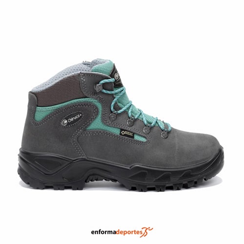 Zapato Chiruca Aruba 03 Goretex Negro/Gris/Fucsia