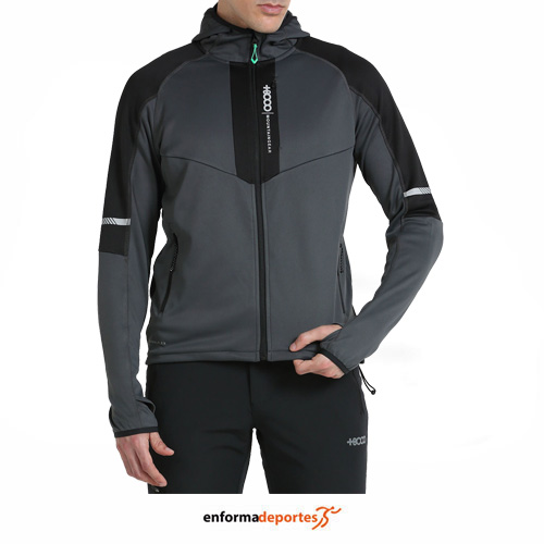 ANORAK HOMBRE +8000 SILBO. NEGRO Por 90,00 €