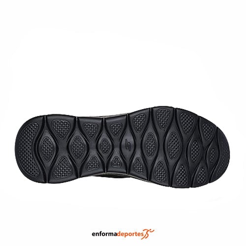 Zapatilla Hombre Skechers Go Walk Flex - Hands | BLACK TEXTILE/SYNTHETIC - Imagen 3