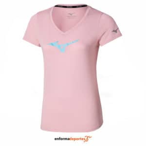 Camiseta mujer Mizuno Core runbird