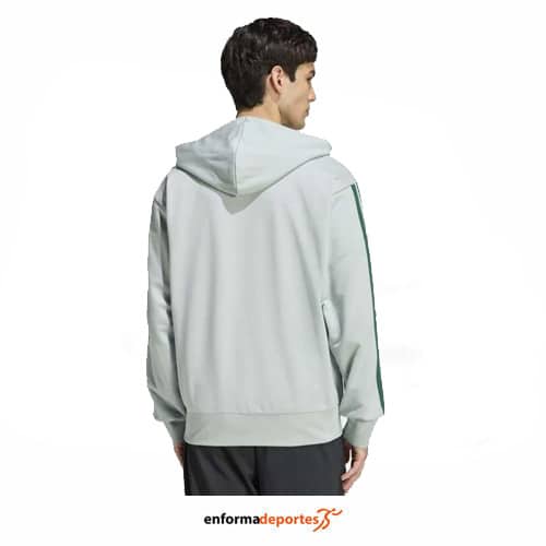 Sudadera hombre Adidas 3S FT FZ HD