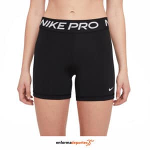 Pantalón corto Mujer Nike Pro 365 | BLACK/WHITE