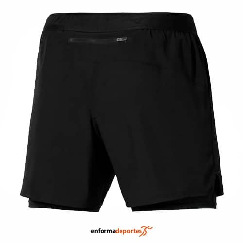 Pantalon corto hombre Mizuno 5.5 inches 2 in 1
