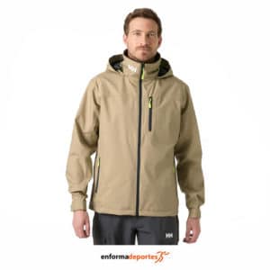 Chaqueta hombre helly hansen crew hooded 2.0