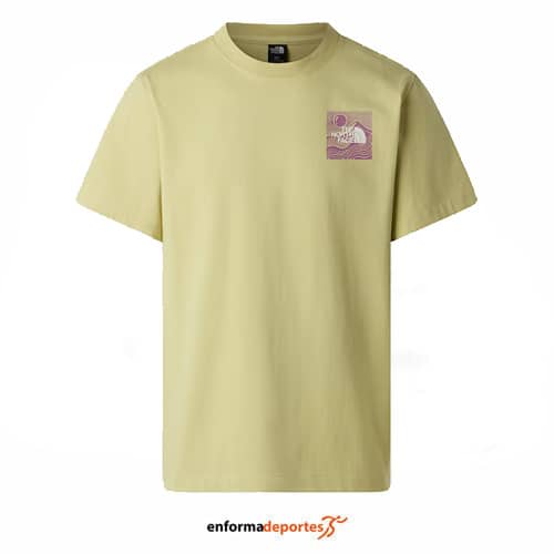 Camiseta hombre The North Face Mountain scape