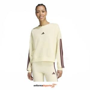Sudadera mujer Adidas 3 Stripes Frech Terry Swear