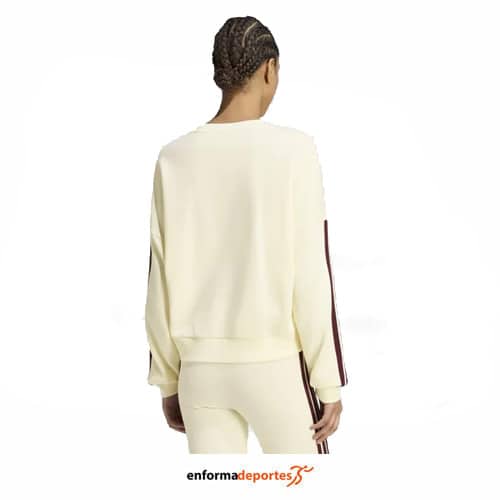 Sudadera mujer Adidas 3 Stripes Frech Terry Swear