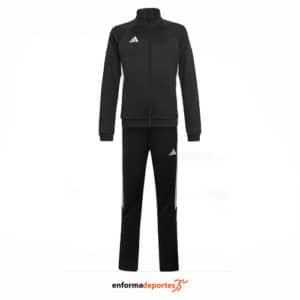 Chándal Junior Adidas tiro Essentials Tracksuit | BLACK/BLACK/WHITE