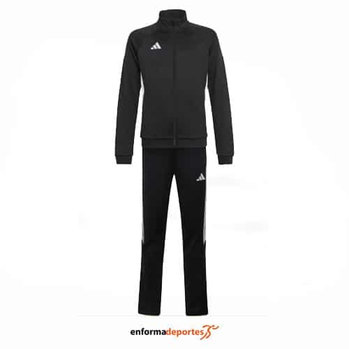 Chándal Junior Adidas tiro Essentials Tracksuit | BLACK/BLACK/WHITE