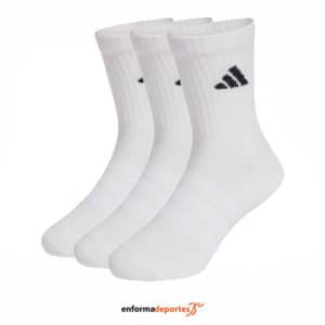Calcetines unisex Adidas Sportwear Crew | WHITE/WHITE/BLACK