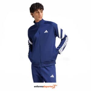 Sudadera Hombre Adidas Tiro | DKBLUE/WHITE