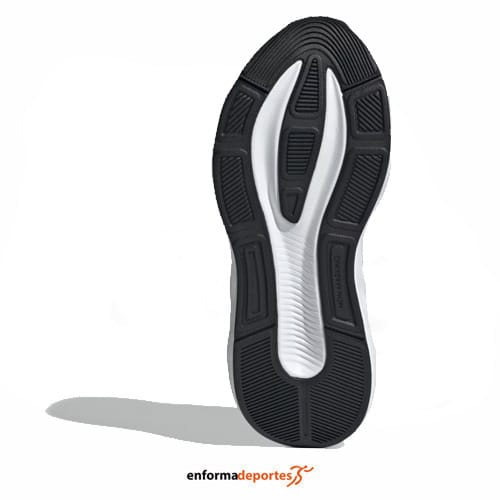 Zapatilla junior Adidas Galaxy 8 | CBLACK/FTWWHT/CARBON - Imagen 3