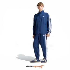 Chandal hombre Adidas 3 Stripes Woven Tracksuit | TENABL/WHITE