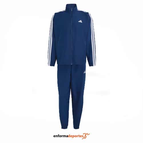 Chandal hombre Adidas 3 Stripes Woven Tracksuit | TENABL/WHITE - Imagen 3