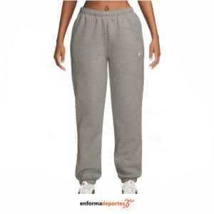 Pantalón mujer Nike Studio Fleece Mid Rise Cuffed