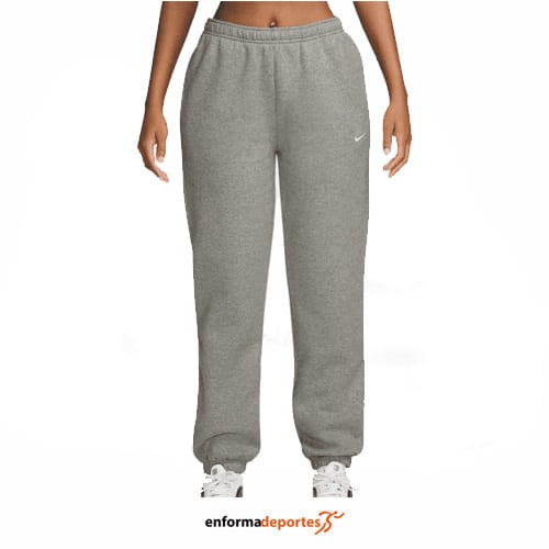 Pantalón mujer Nike Studio Fleece Mid Rise Cuffed