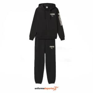 Chandal hombre Puma Essentials graphic suit fleece