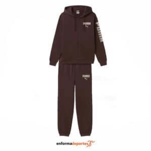 Chandal hombre Puma Essentials graphic suit fleece