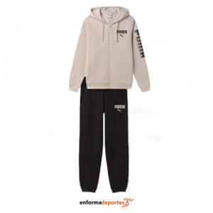 Chandal hombre Puma Essentials graphic suit fleece