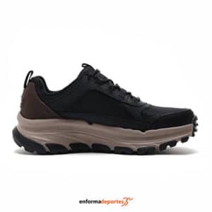 Zapatillas Hombre Skechers D´Lux Trekker | BLACK LEATHER/MESH/SYNTHE
