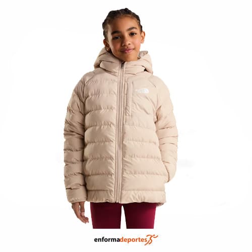 Plumas junior The North Face reversible perrito